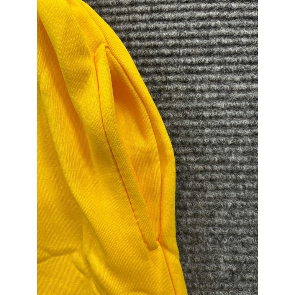 Yellow Sweatsuit Set Crewneck Sweatshirt and Joggers 3XL Fleece Lined Loungewear - Picture 10 of 12